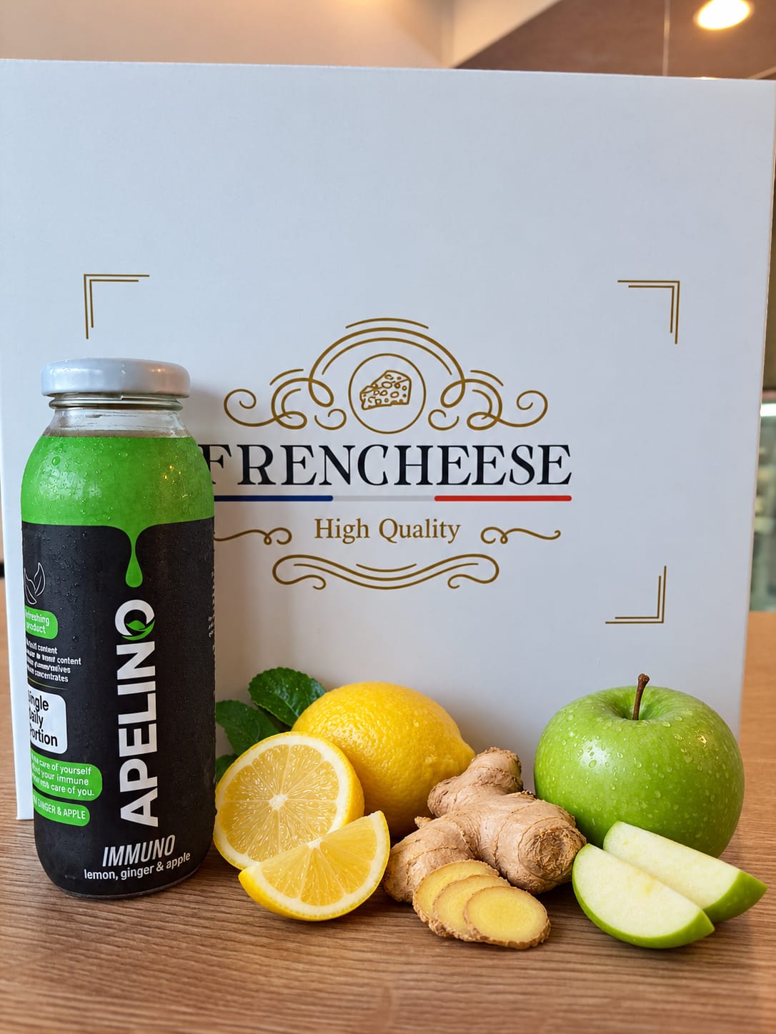 Apelino Immuno ( lemon, ginger & apple) 250ml